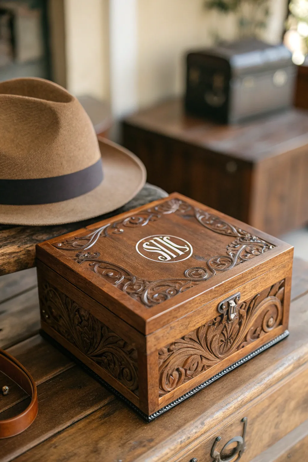 Elevate your storage with a personalized touch: where functionality meets fine craftsmanship.