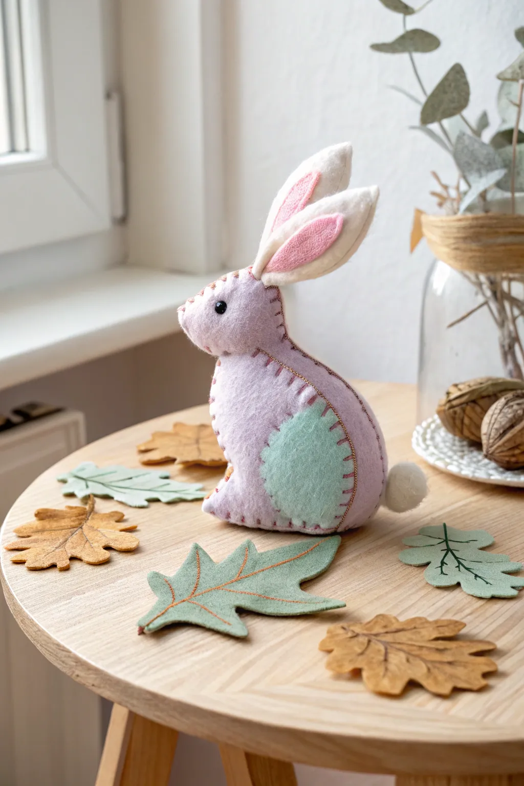 Embrace the seasons with handcrafted felt magic. Simple, yet beautifully festive.