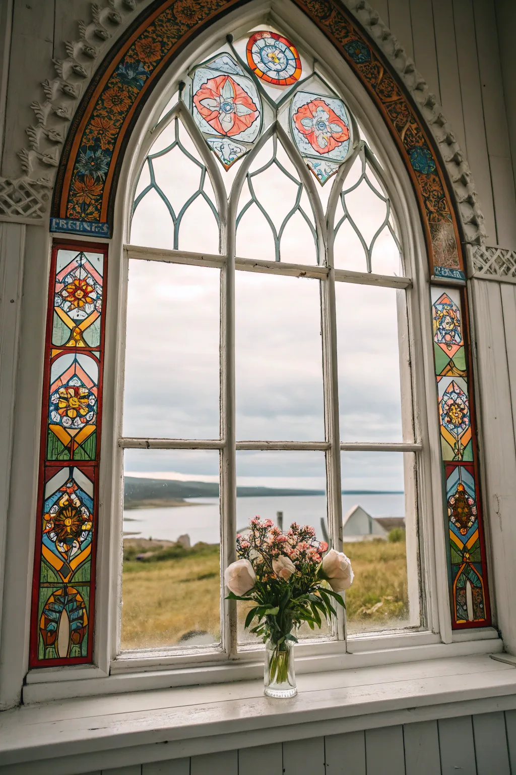 Embrace the art of framing with a touch of spirituality and natural elegance.