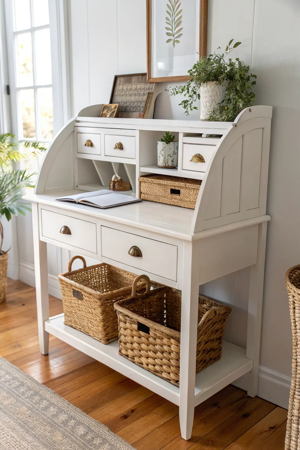 Revive your old furniture with a touch of Scandinavian elegance and boho charm. ✨ #FurnitureMakeover #ScandiStyle
