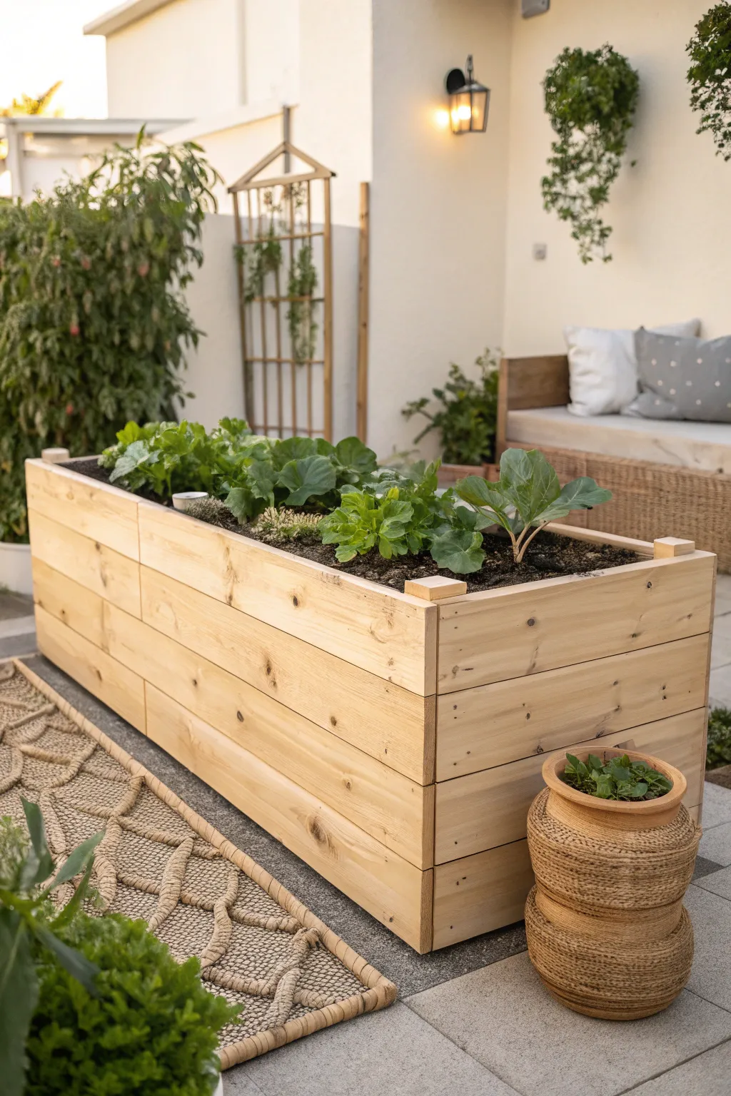 Elevate your gardening experience with a handcrafted raised garden bed – where simplicity meets natural beauty.