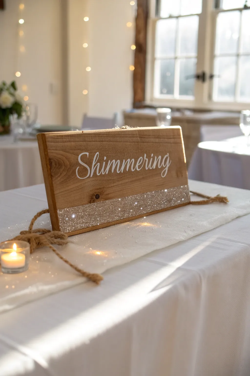 Embrace the elegance of simplicity with 'Shimmering Moments'—where every occasion glitters with joy.