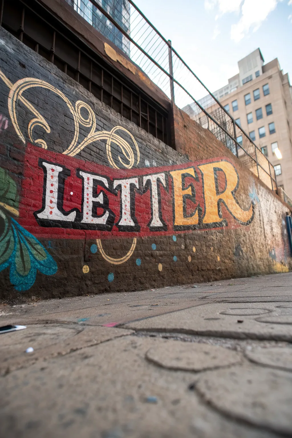 Discover the Art of Lettering: A Fusion of Styles in Graffiti Mastery.