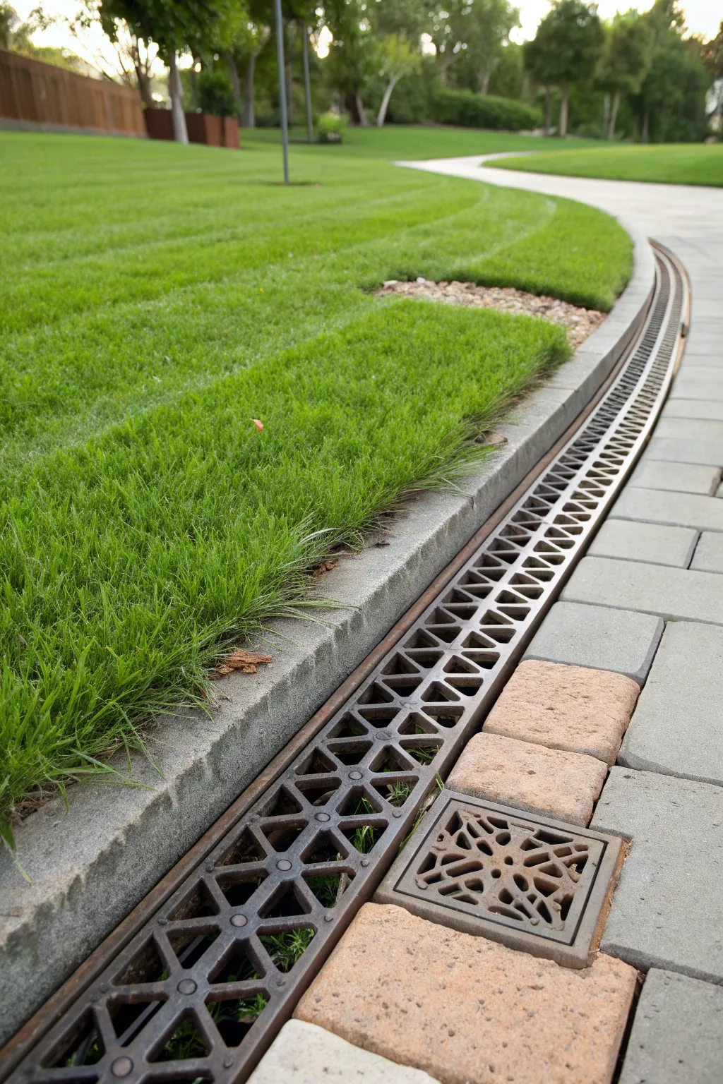Elegance in function: A seamless integration of style and utility for your lawn.