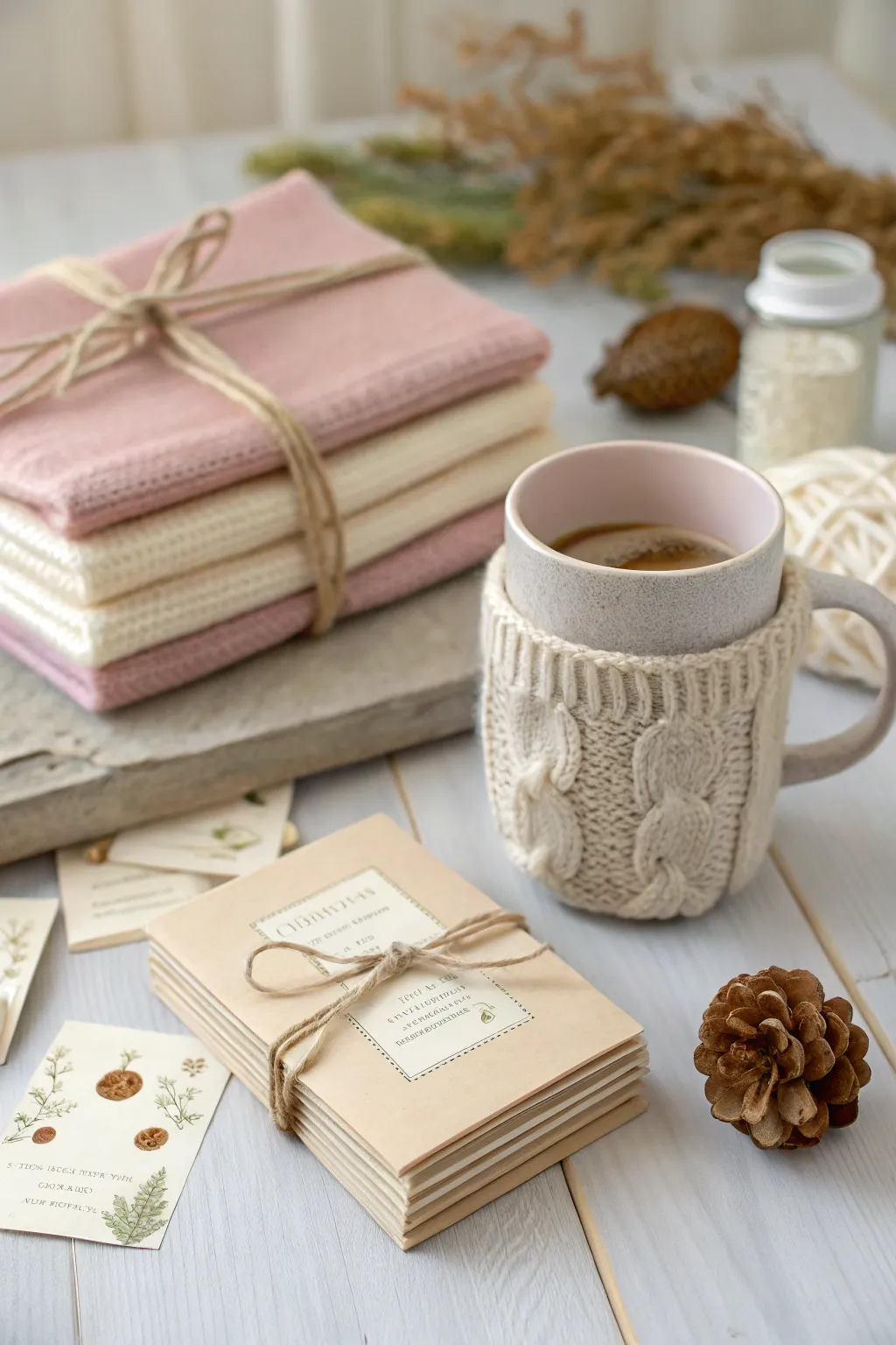 Elevate your gift-giving with a touch of handmade warmth and minimalist charm. 🎁✨