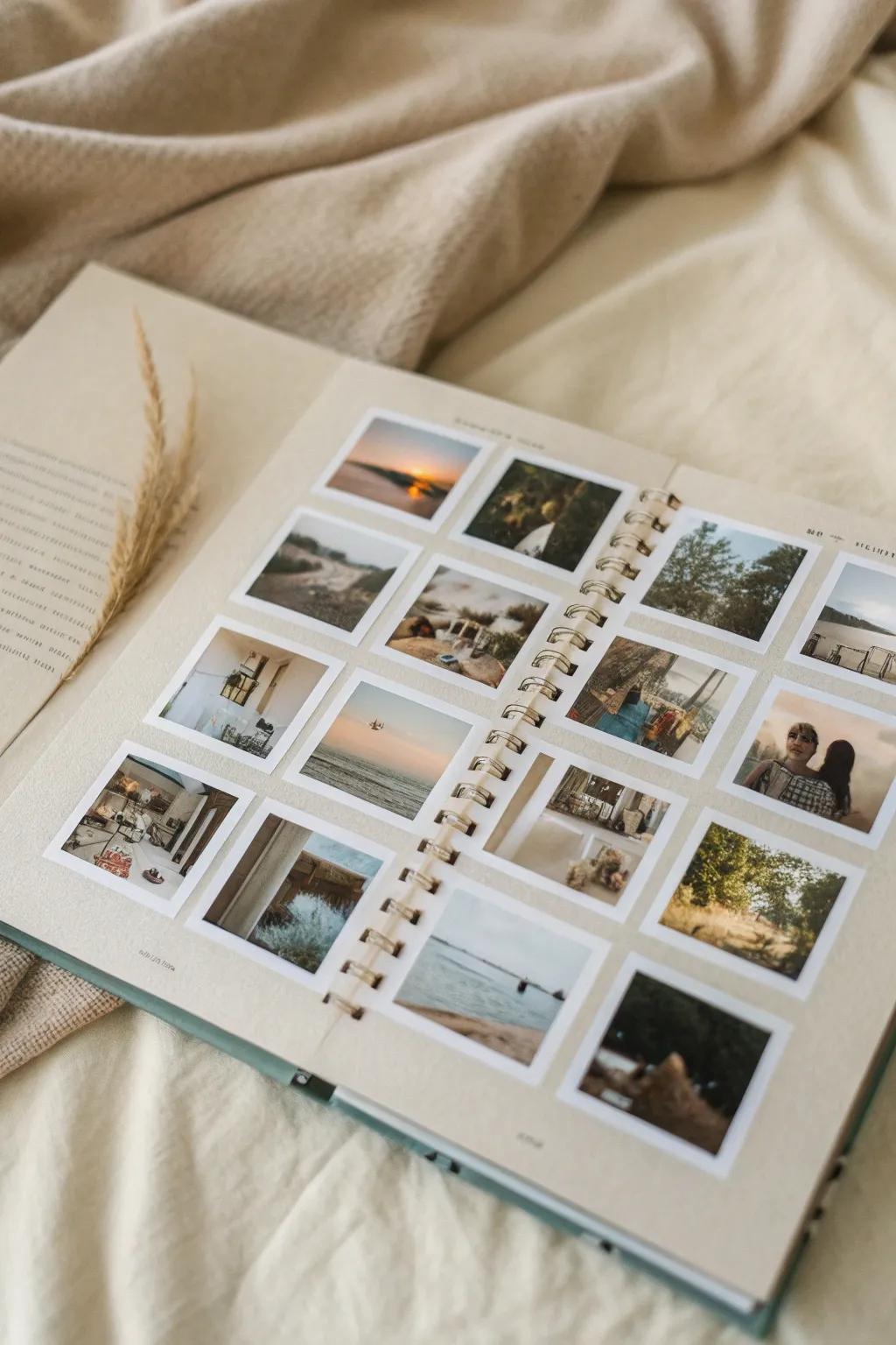Capture memories beautifully in a minimalist photo grid, where simplicity meets storytelling.