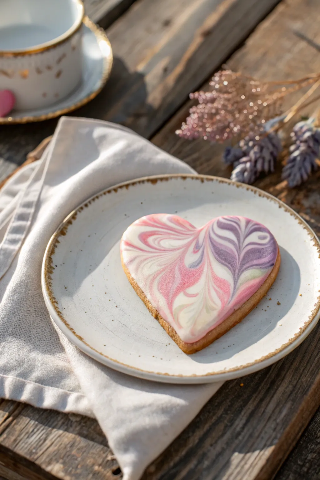 Elevate your cookie game with these marbled masterpieces—where art meets sweetness!