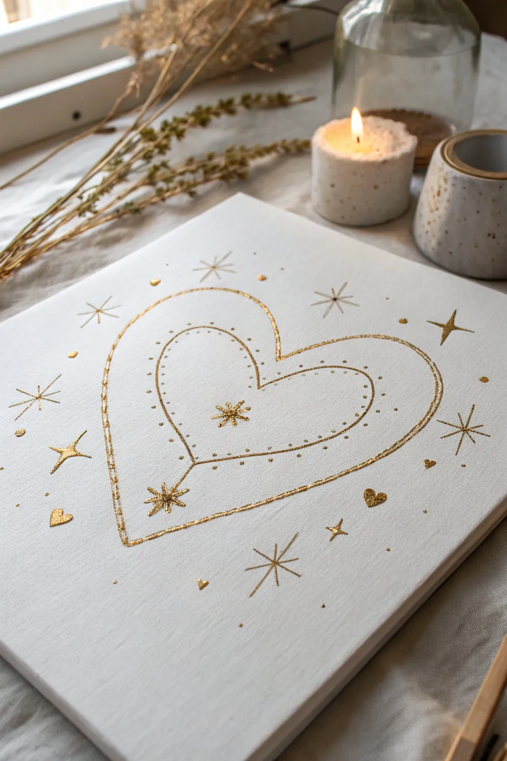 Embrace the magic with this enchanting fantasy heart design, where simplicity meets mysticism.