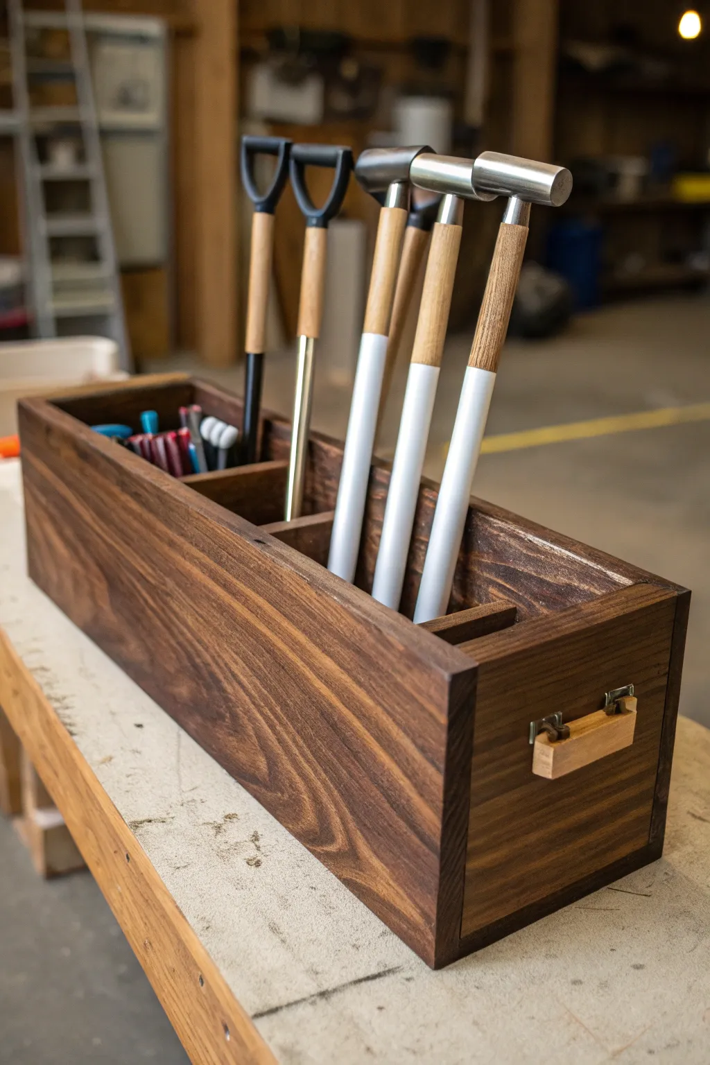 Organize your tools in style with this DIY ballast box featuring versatile PVC storage.