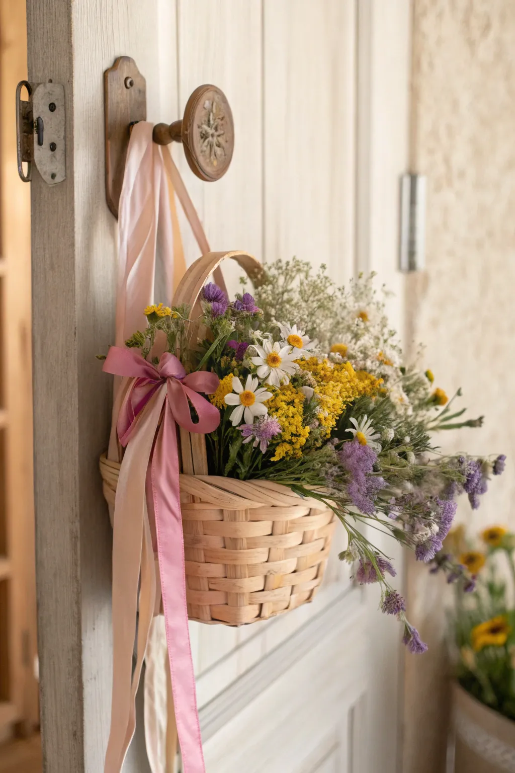 Revamp your May Day with a charming berry basket bouquet! 🌸✨