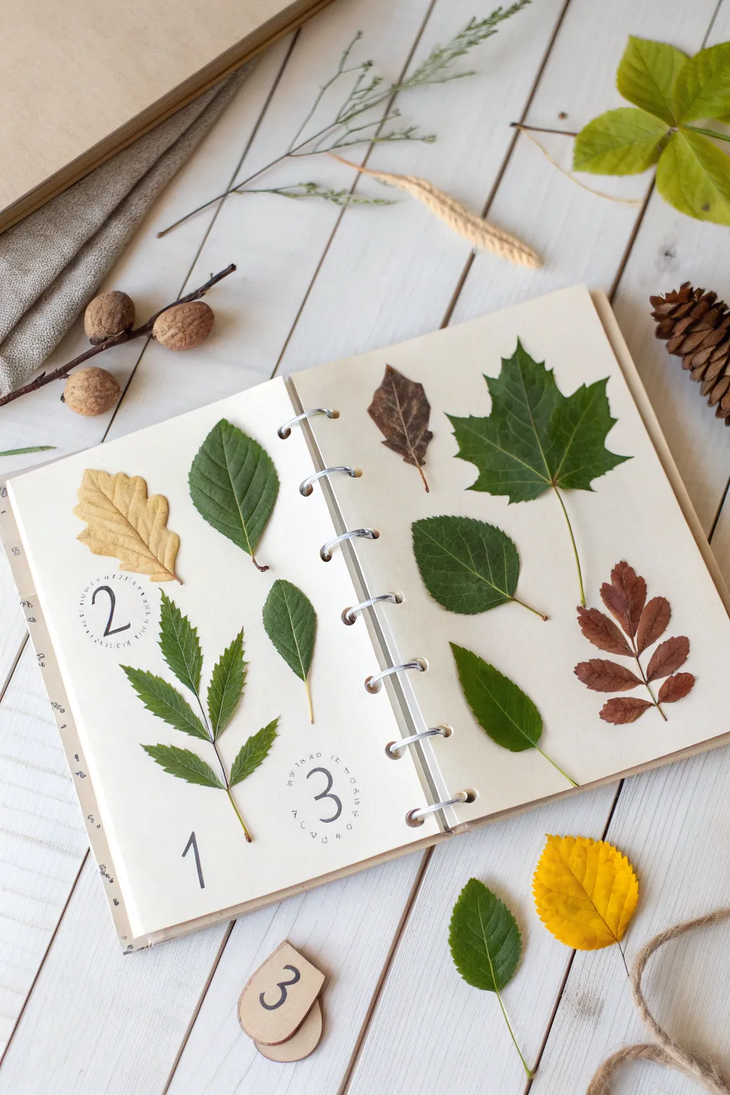 Nature's Numbers: A Simple and Beautiful Way to Count with Leaves