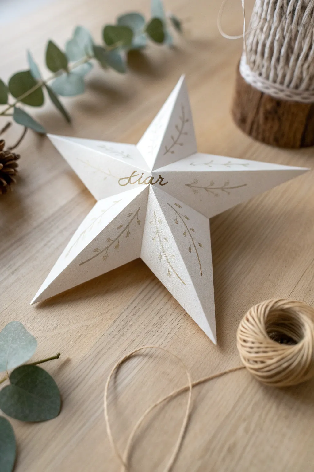 Add a personal touch to your celebrations with handcrafted name stars, blending minimalist elegance with a Boho twist.