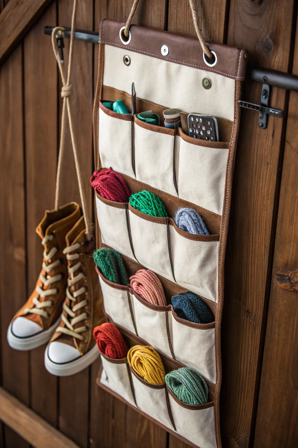 Transform your storage with a touch of craftsmanship; organize your paracord with style.