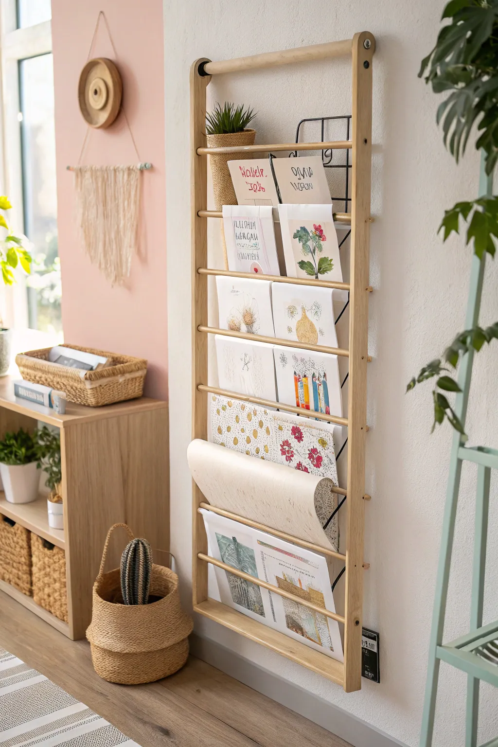 Elevate your sticker organization with minimalist charm and Boho flair. 🌿✨