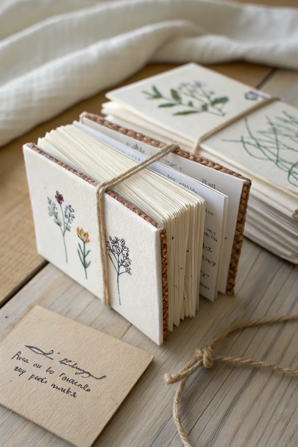 Transform your index cards into a captivating mini art book, where each page tells a unique story. Embrace the beauty of simplicity and craftsmanship.