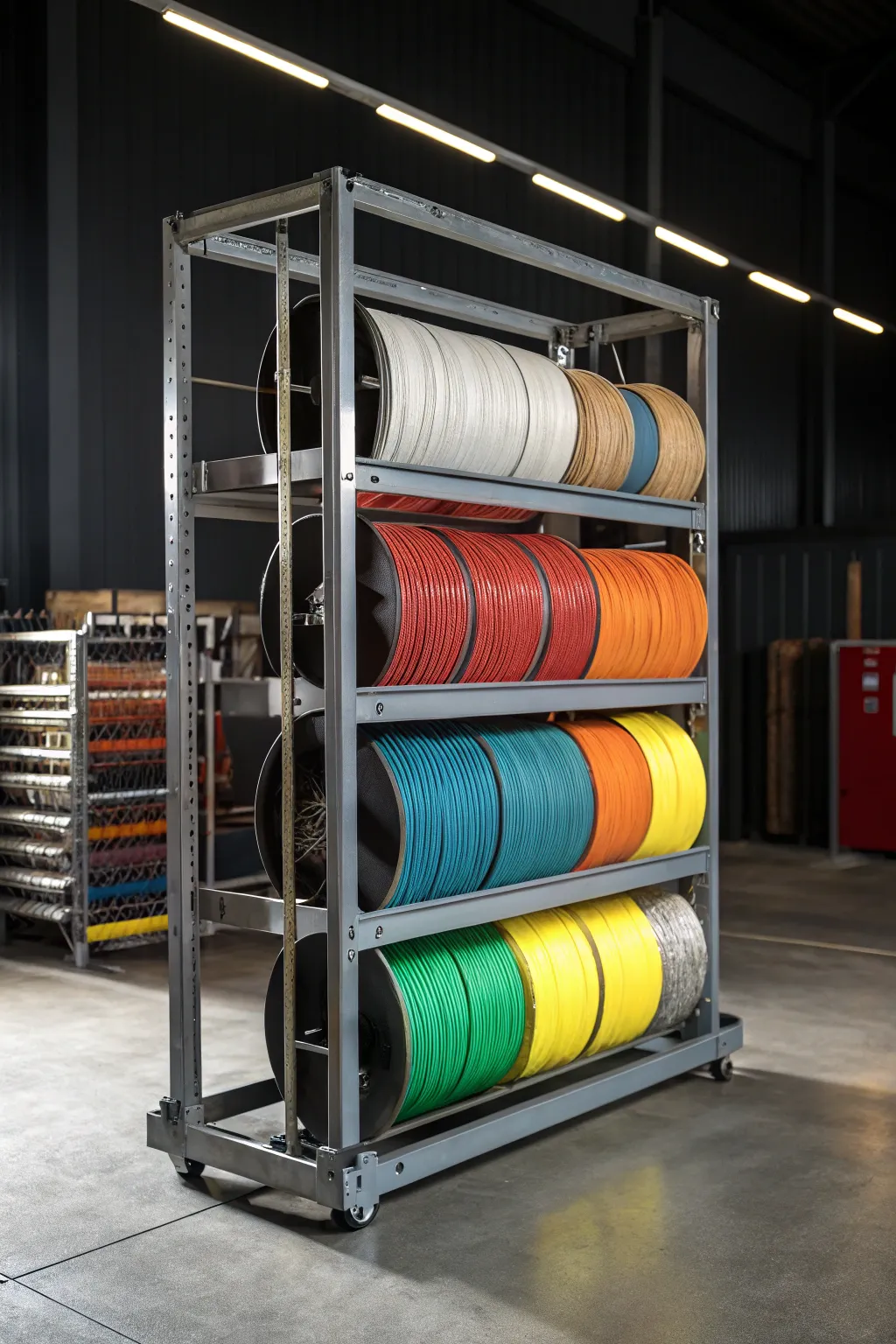Elevate your workspace with expertly crafted roll storage solutions.