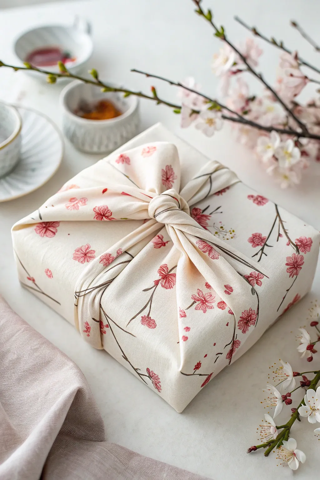 Elevate your gift-giving with the art of Japanese wrapping: a blend of tradition and elegance.