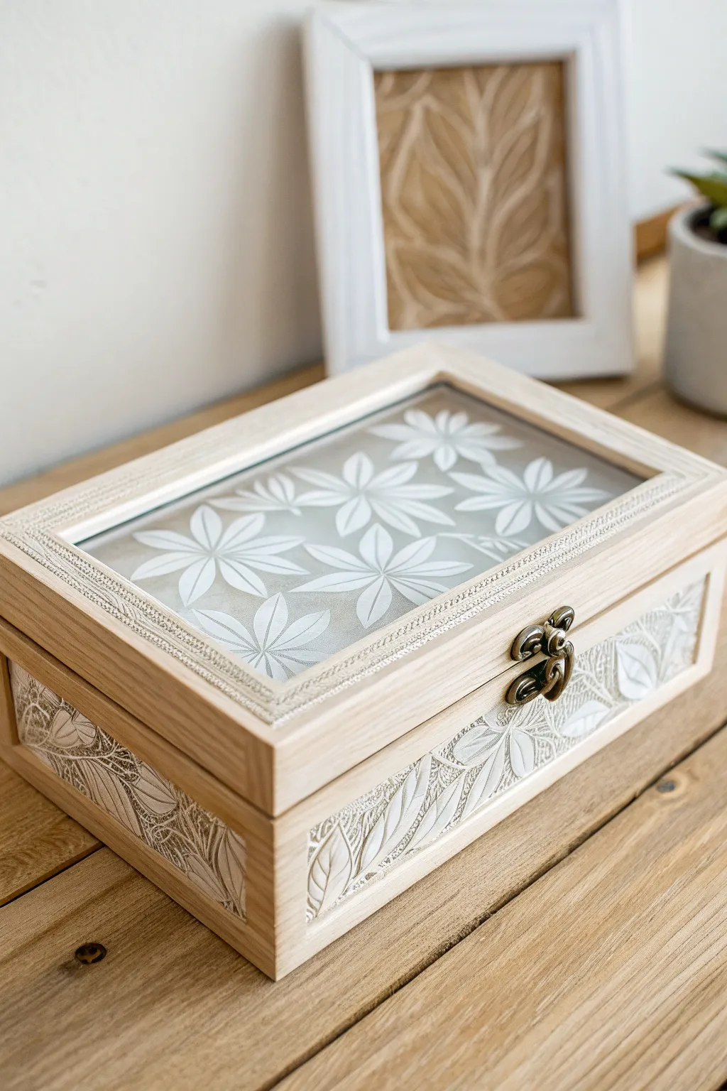 Transform your space with a touch of frosted elegance – a perfect blend of simplicity and sophistication.