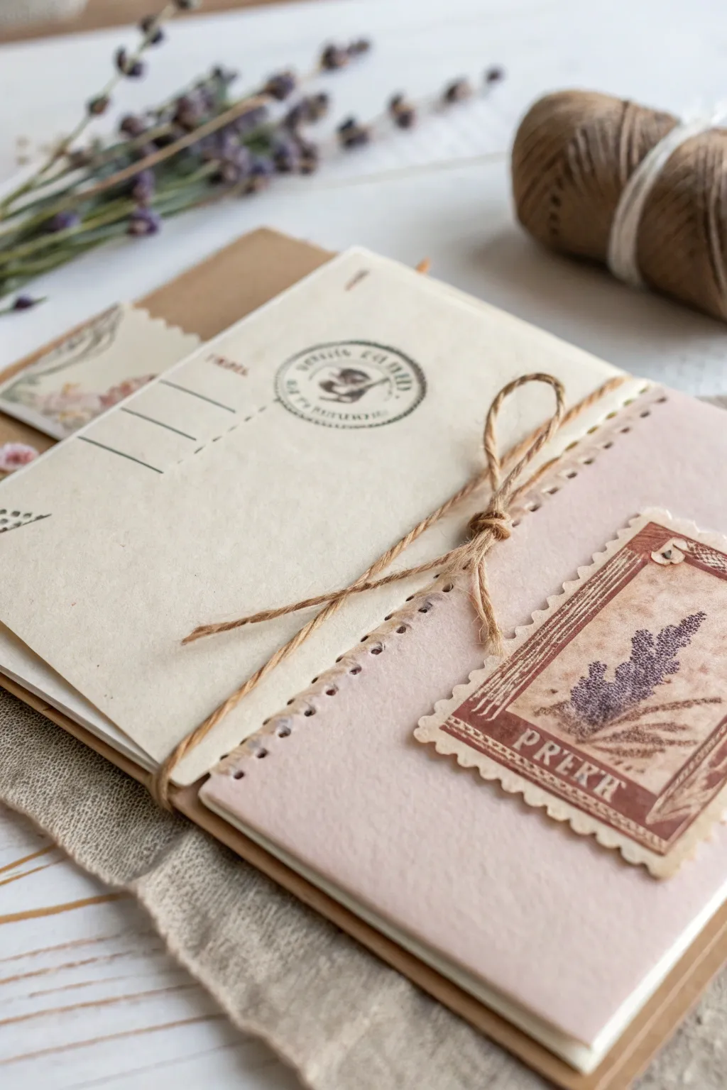 Discover the stories behind vintage stamps and let them add a touch of mystery to your journal.
