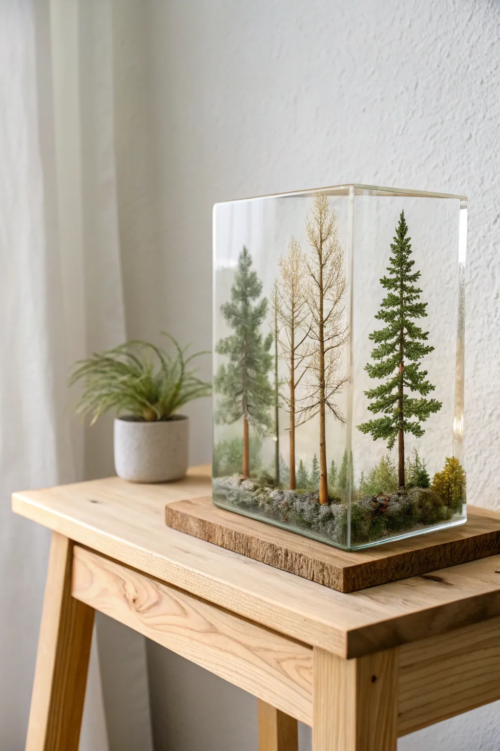 Discover the enchanting world within layers of resin – a perfect blend of minimalist elegance and boho charm.