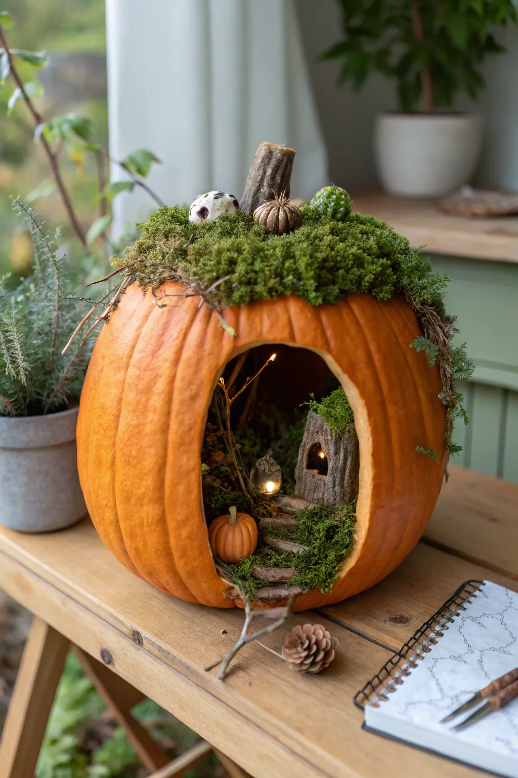 Nature's Little Home: A cozy retreat for critters, crafted with love and simplicity.