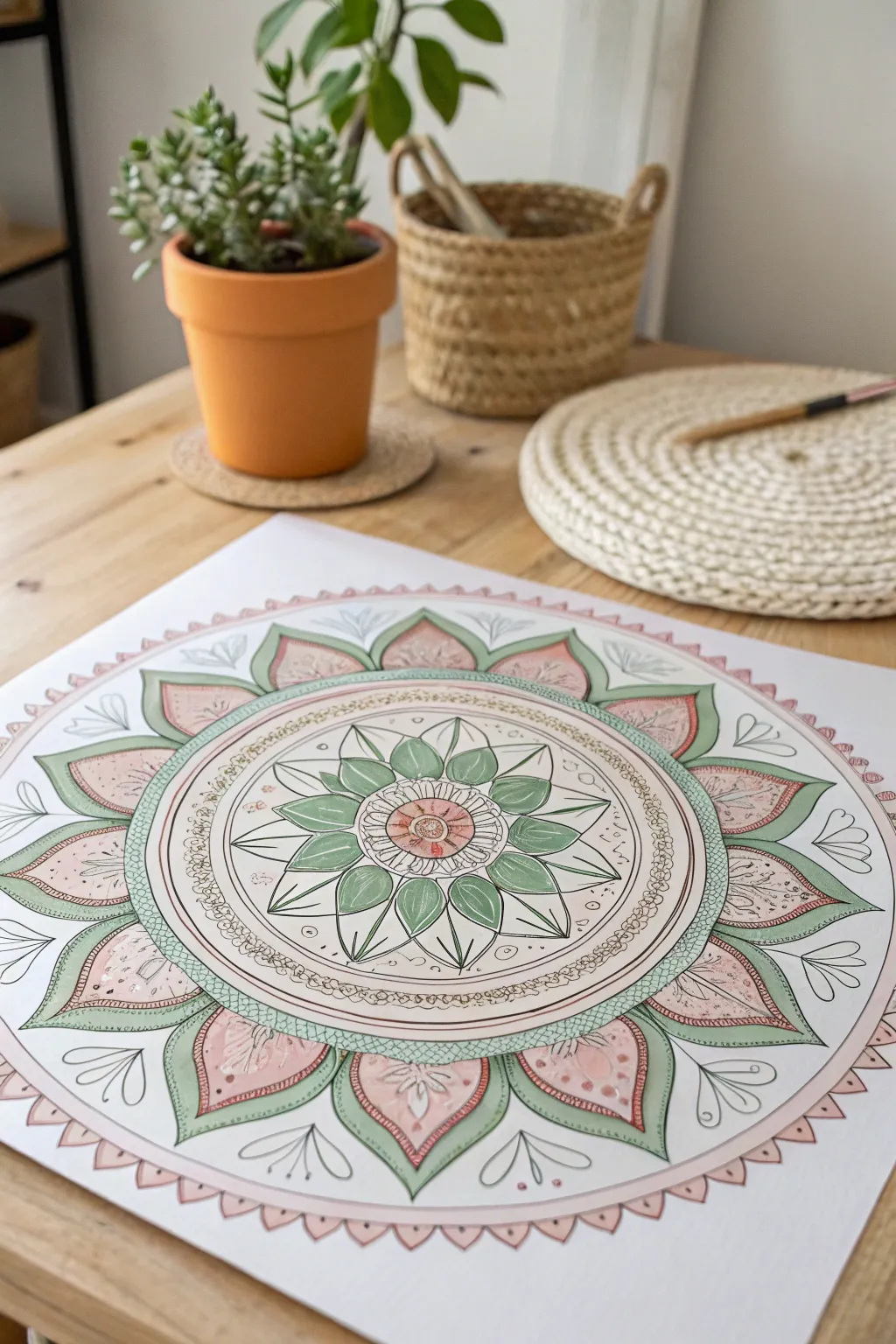 Create beauty together with collaborative mandala art, where every detail is a shared masterpiece.