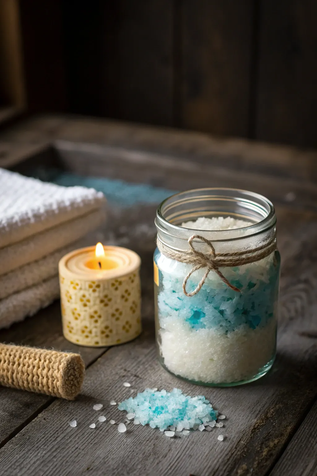 Unwind in style: The perfect spa jar for a gentleman's relaxation.