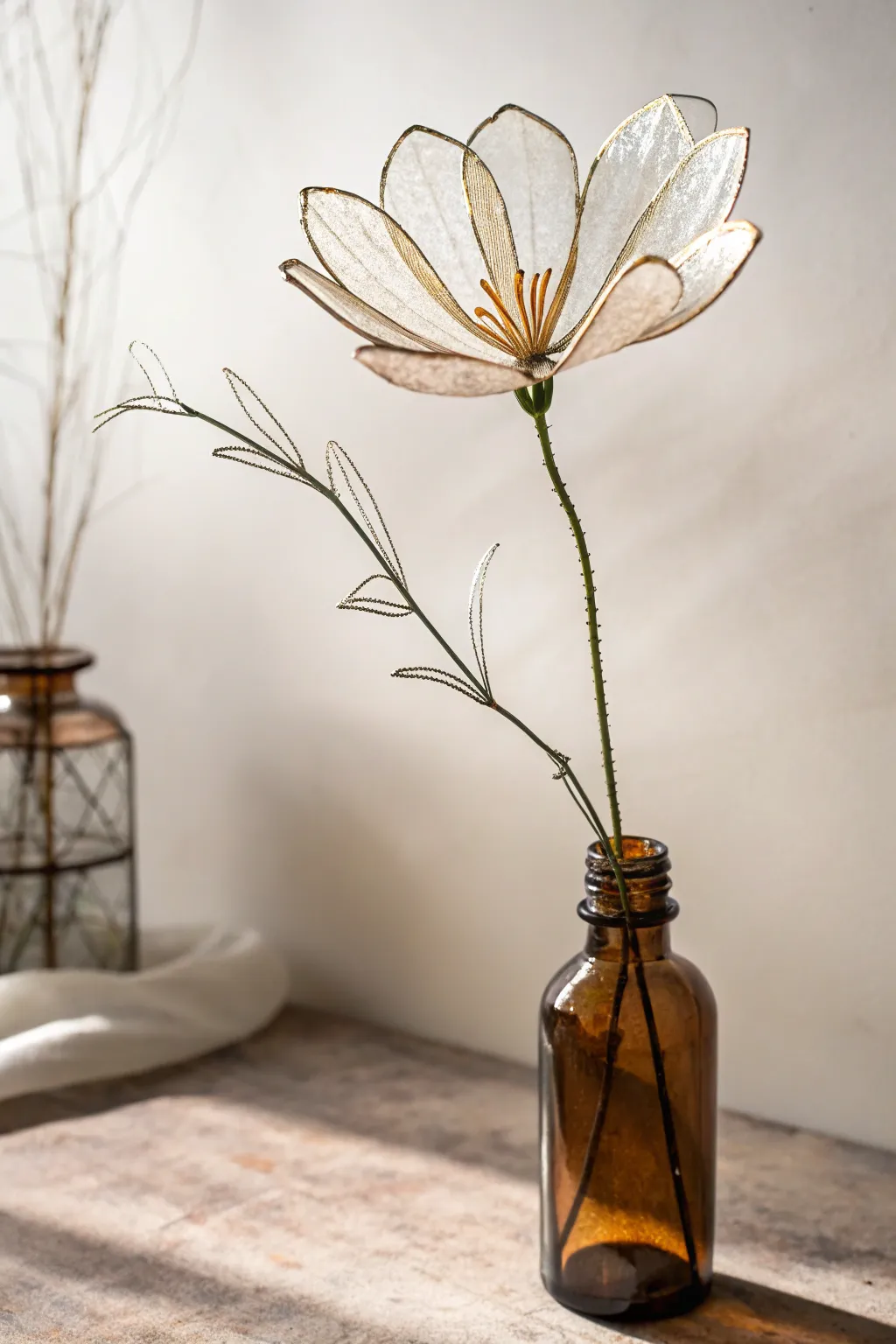 Transform medicine bottles into timeless blossoms that bring a touch of elegance and color to any space.