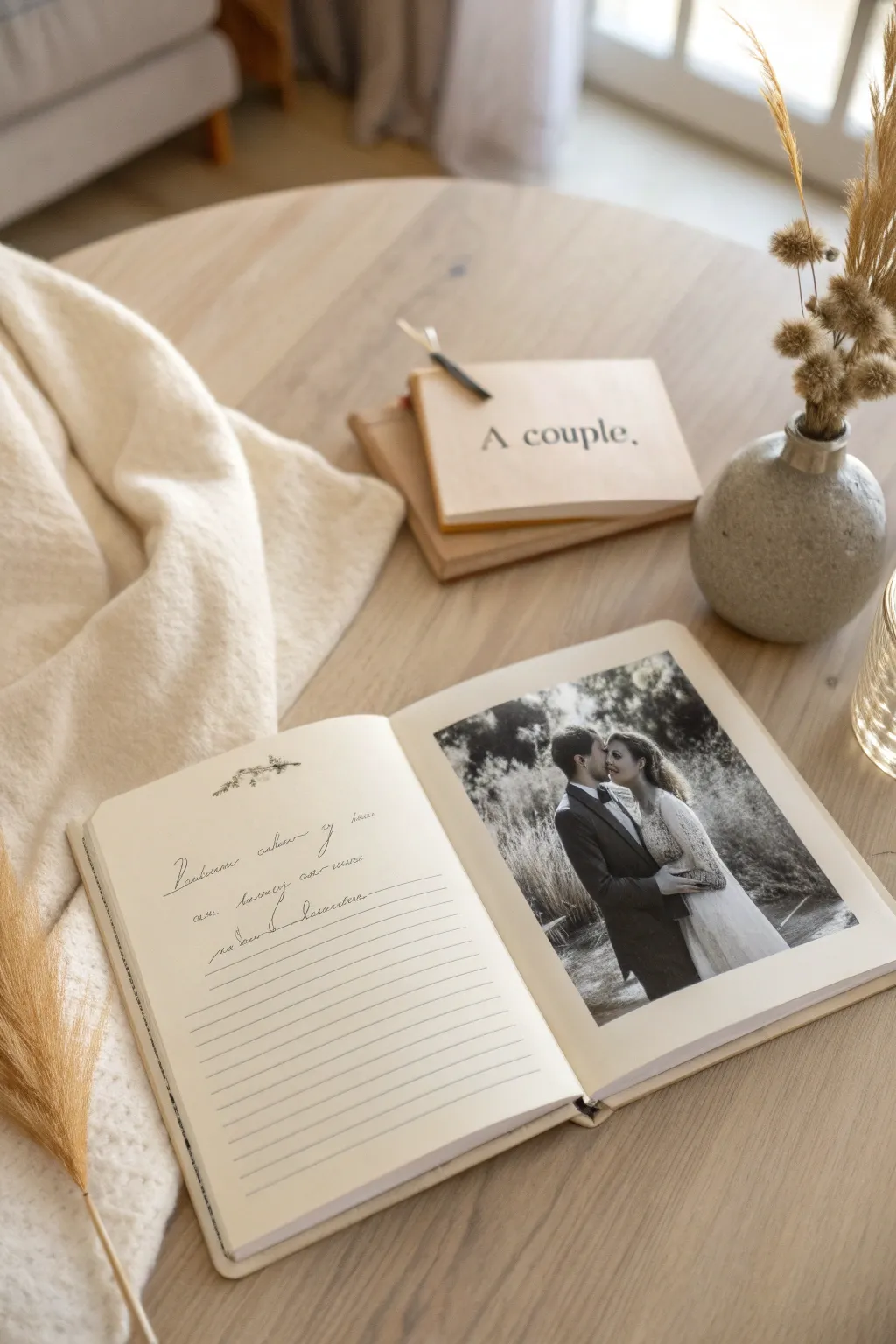 Capture your love story with heartfelt handwritten memories.