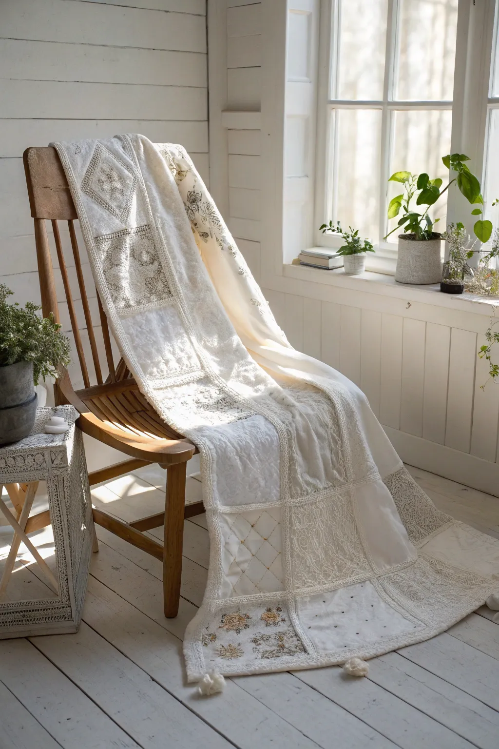 Cherished memories stitched into a quilt, celebrating life’s beautiful milestones.