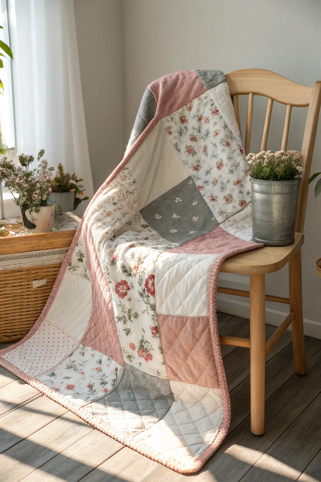 Embrace the art of simplicity with beginner-friendly block patterns that tell your unique story, one quilt at a time. 🌿