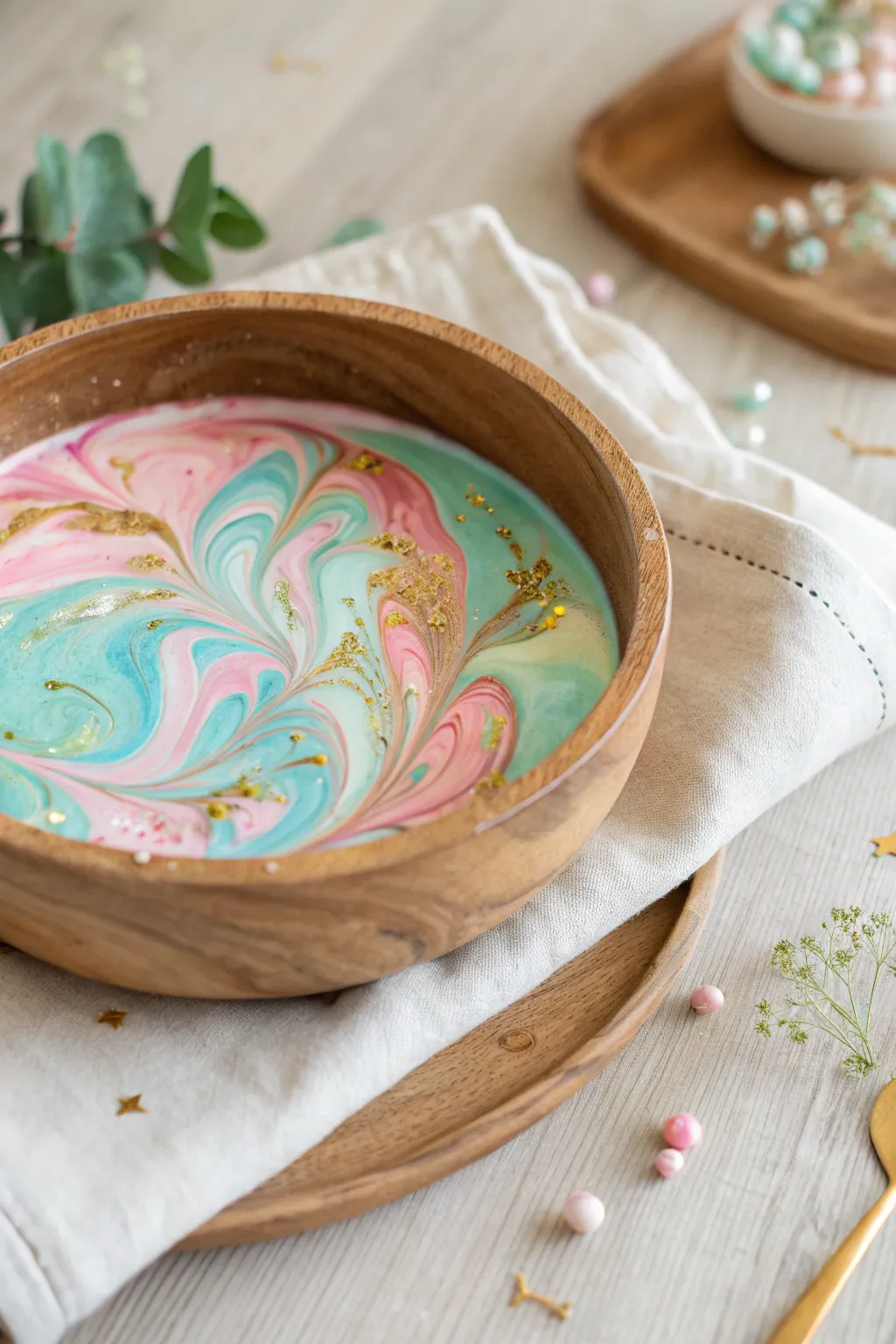 Discover the magic of marbling with shaving cream – a simple yet stunning craft that brings a touch of natural beauty into your space.