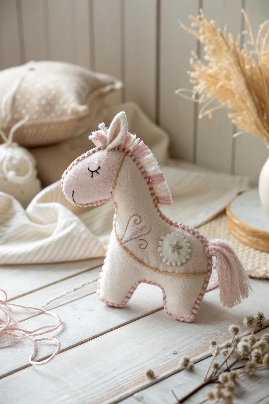 Delight in the joy of handmade plush toys, where every stitch is a touch of love.