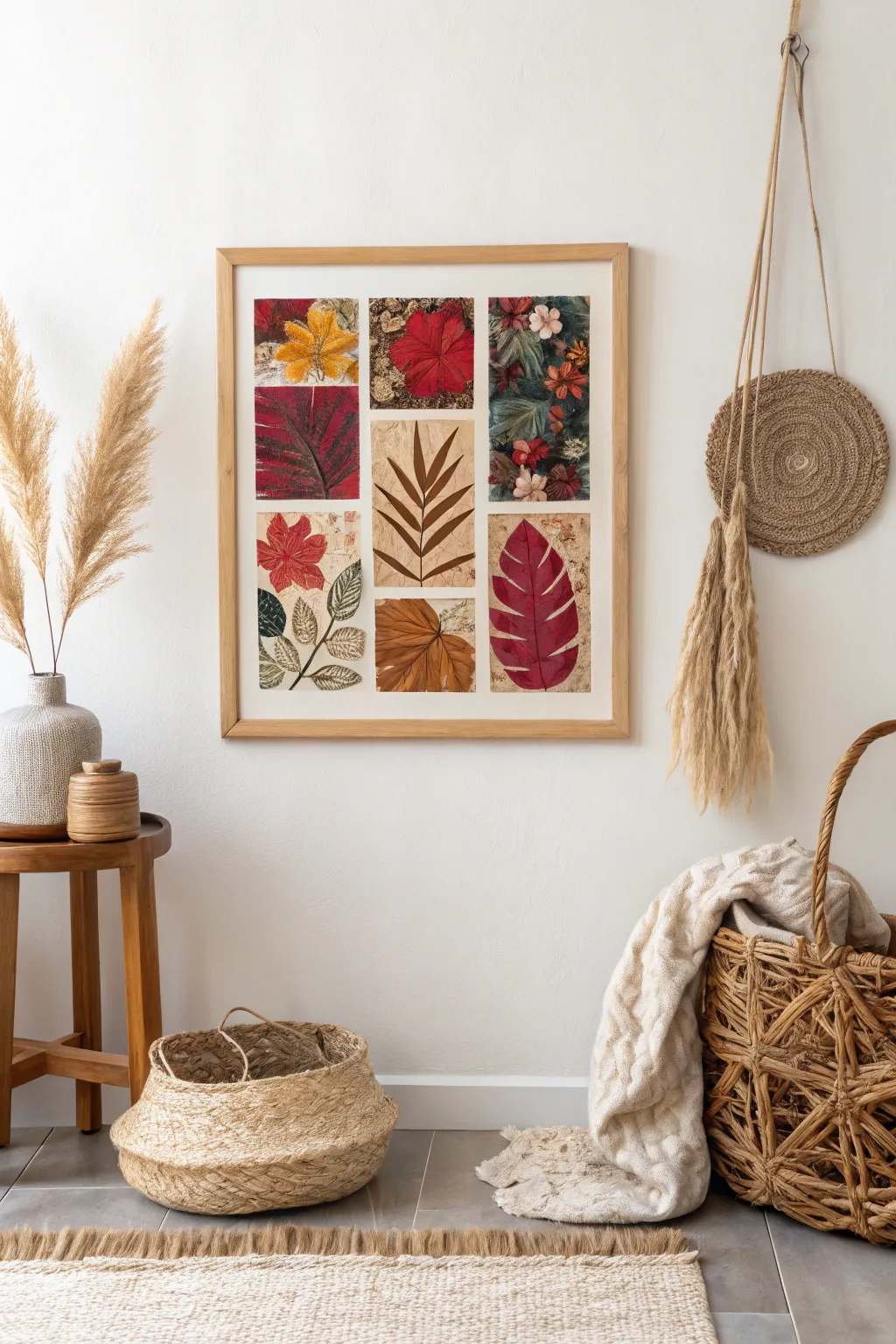 Celebrate diversity and unity with a colorful community collage that brings joy to any space.