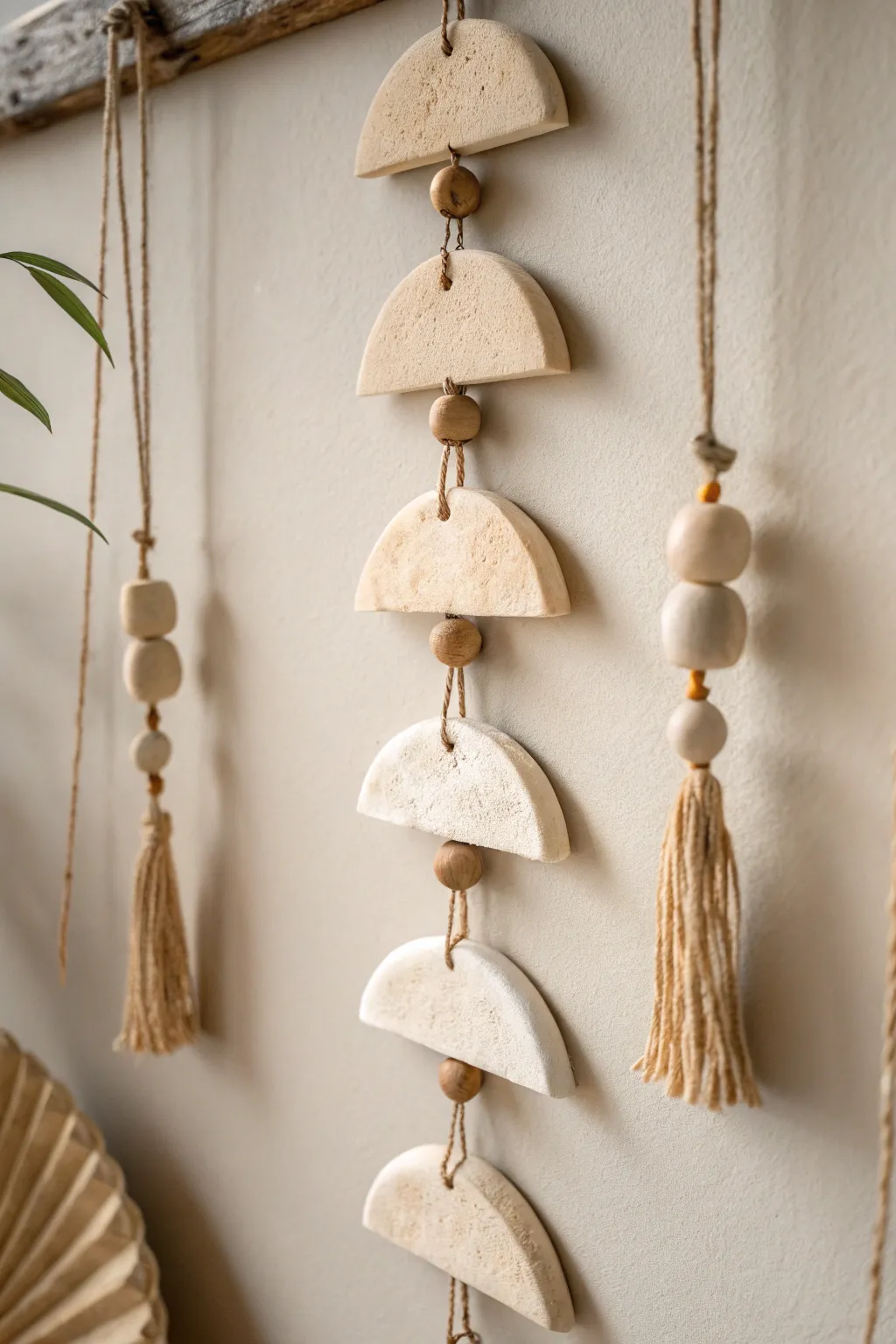 Elevate your space with the timeless elegance of handcrafted clay wall hangings—where minimalist design meets natural beauty.