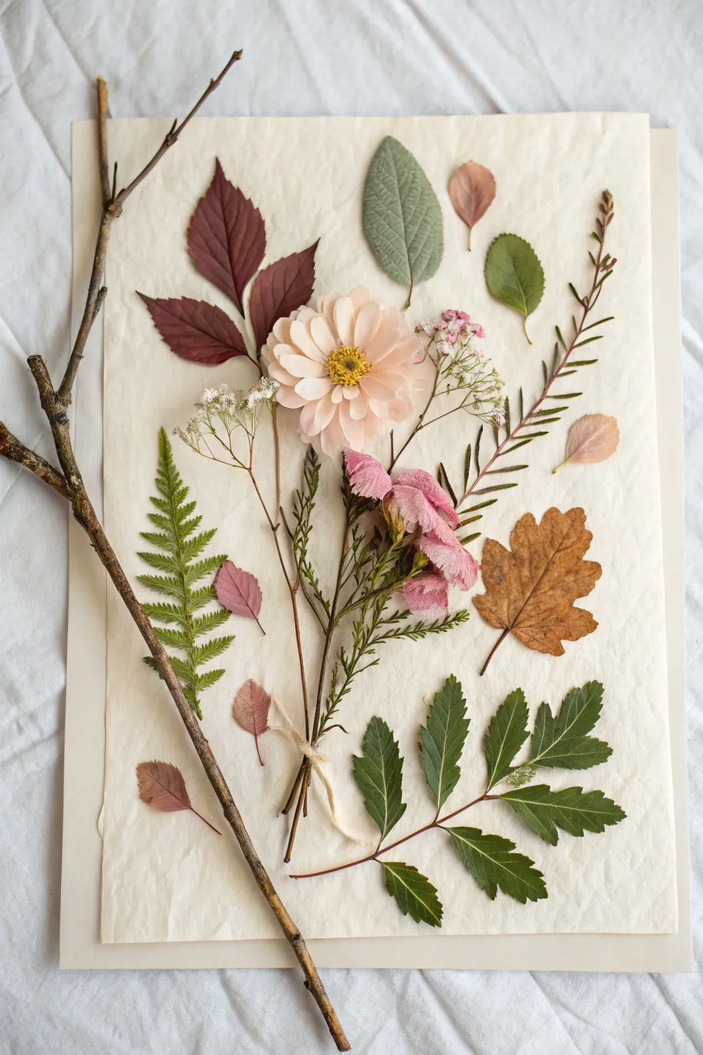 Bring the beauty of nature indoors with this charming DIY nature collage - perfect for a cozy, creative day with your little one!