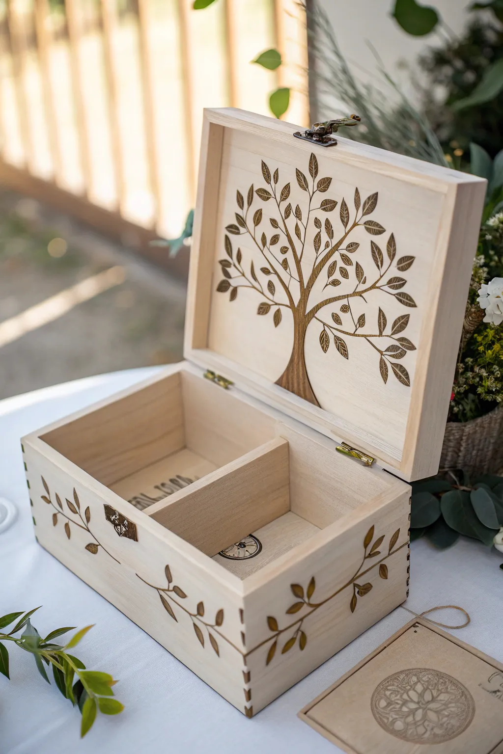 Elevate your gift-giving with a minimalist money tree box, perfect for any celebration.