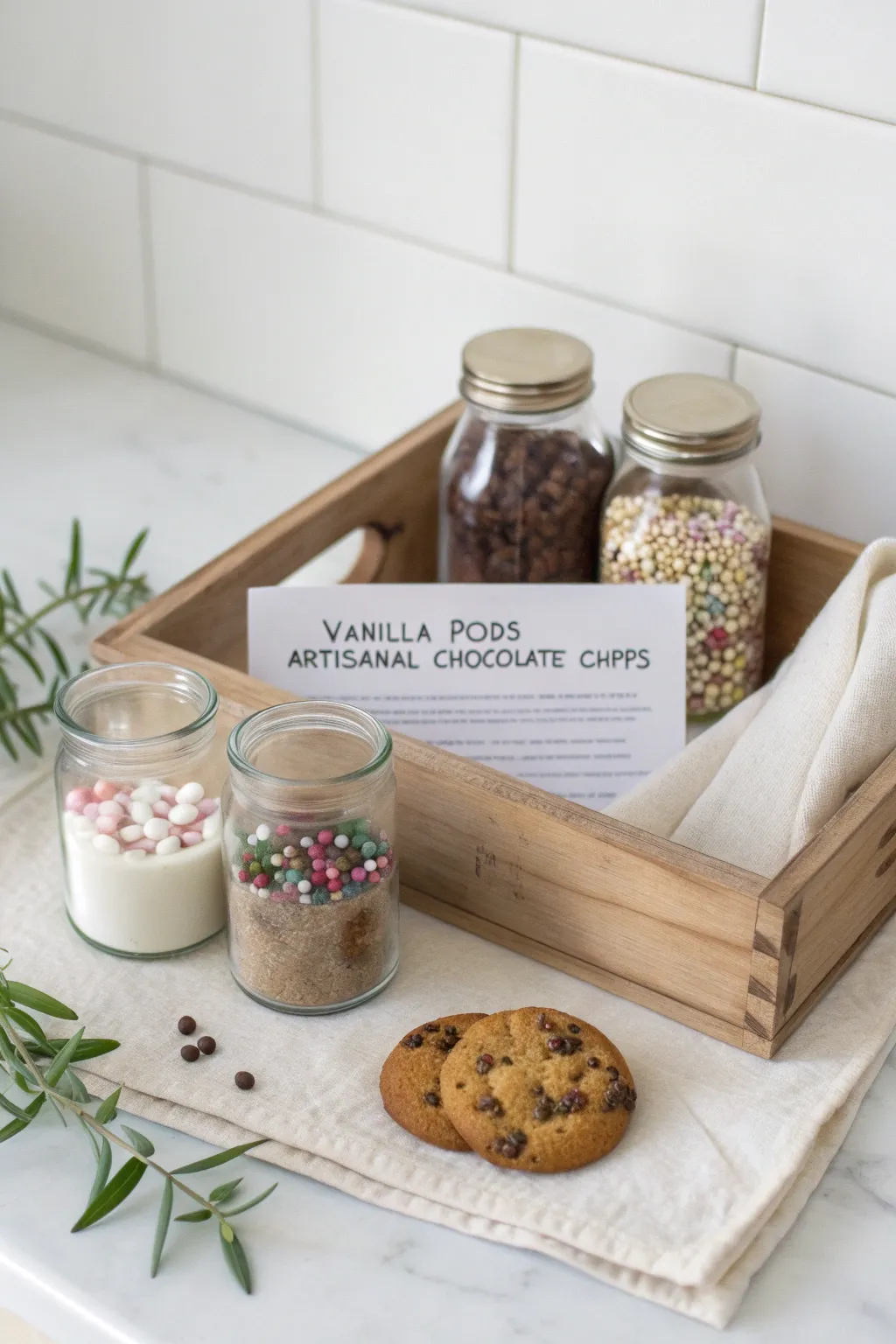 Create sweet memories with a personalized DIY baking kit this Mother's Day.