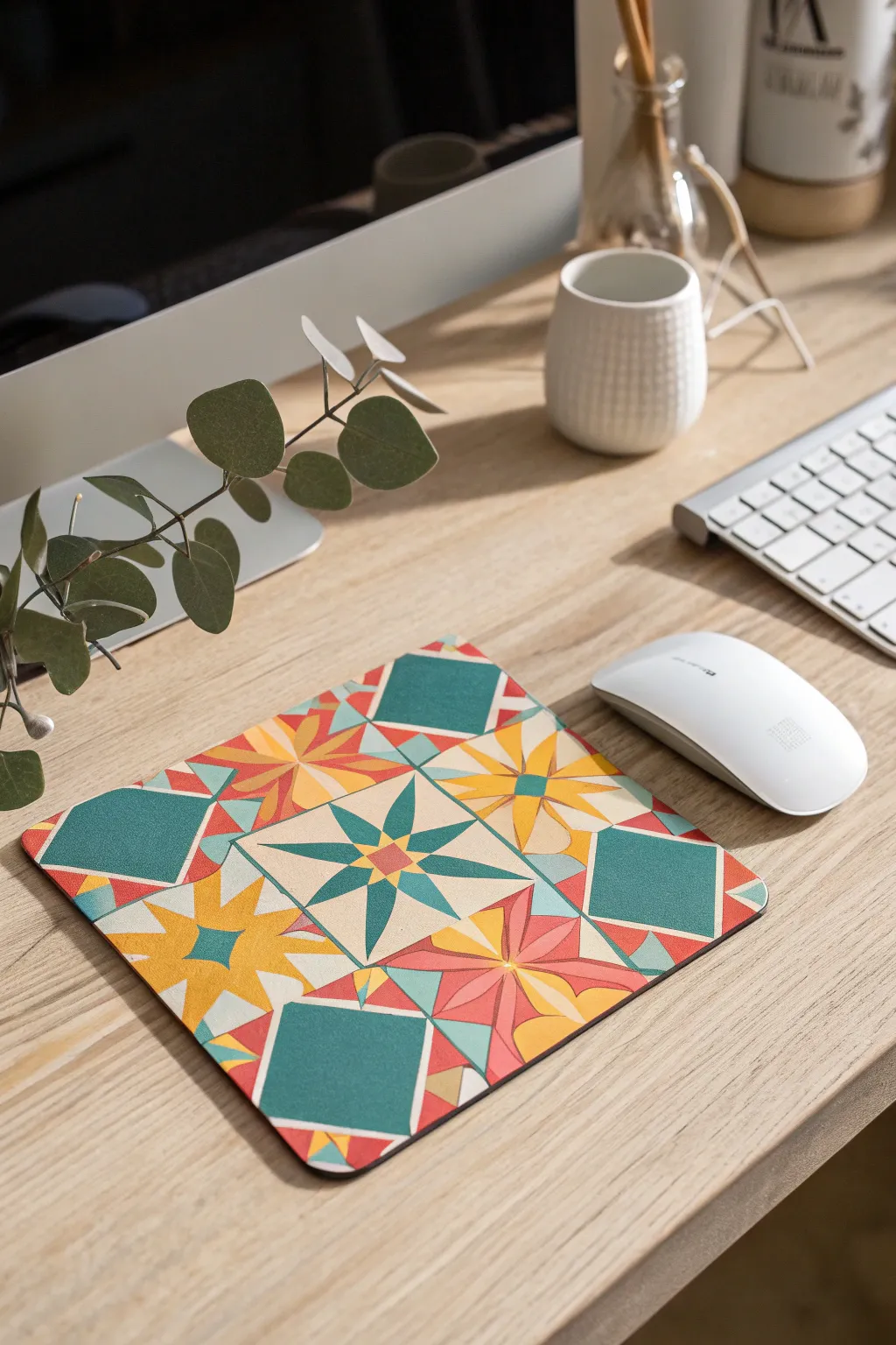 Transform your workspace with a splash of color and creativity. 🌿✨