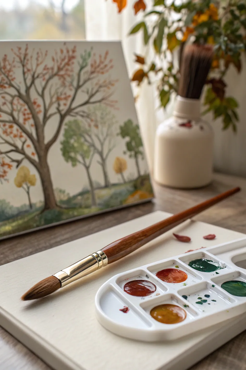 Capture the beauty of nature with every brushstroke. Embrace the whimsical world of painting trees.