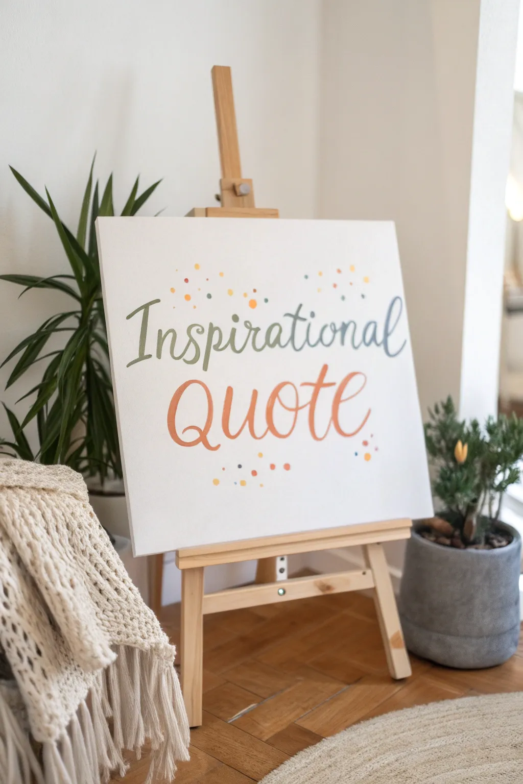 Find inspiration in simplicity with hand-lettered quotes that speak from the heart.