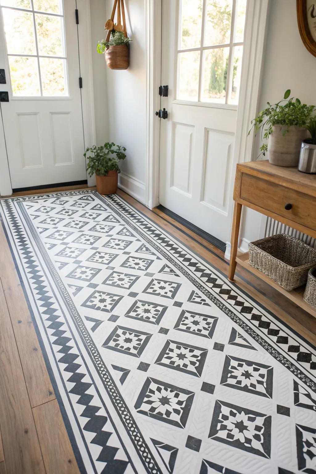 Step into elegance with monochrome magic – where simplicity meets striking design.