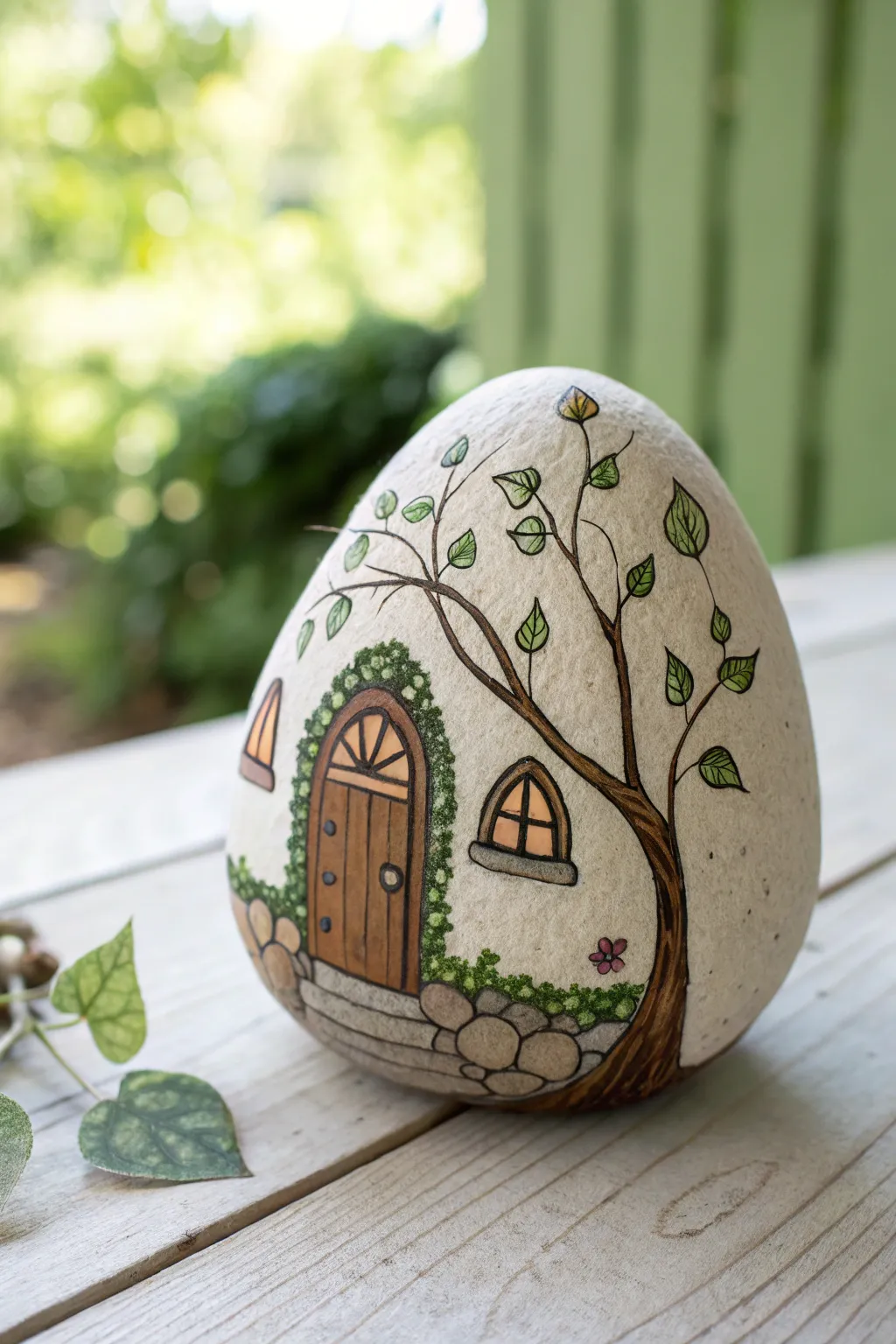Escape into nature with this charming treehouse rock, where simplicity meets imagination.