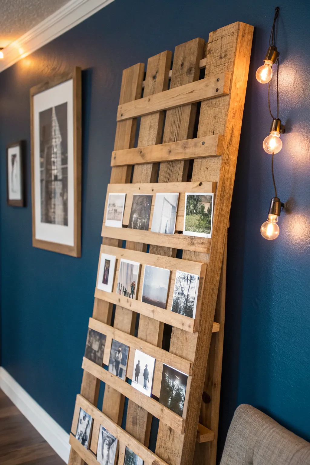 Elevate your space with a vertical photo display that speaks volumes.