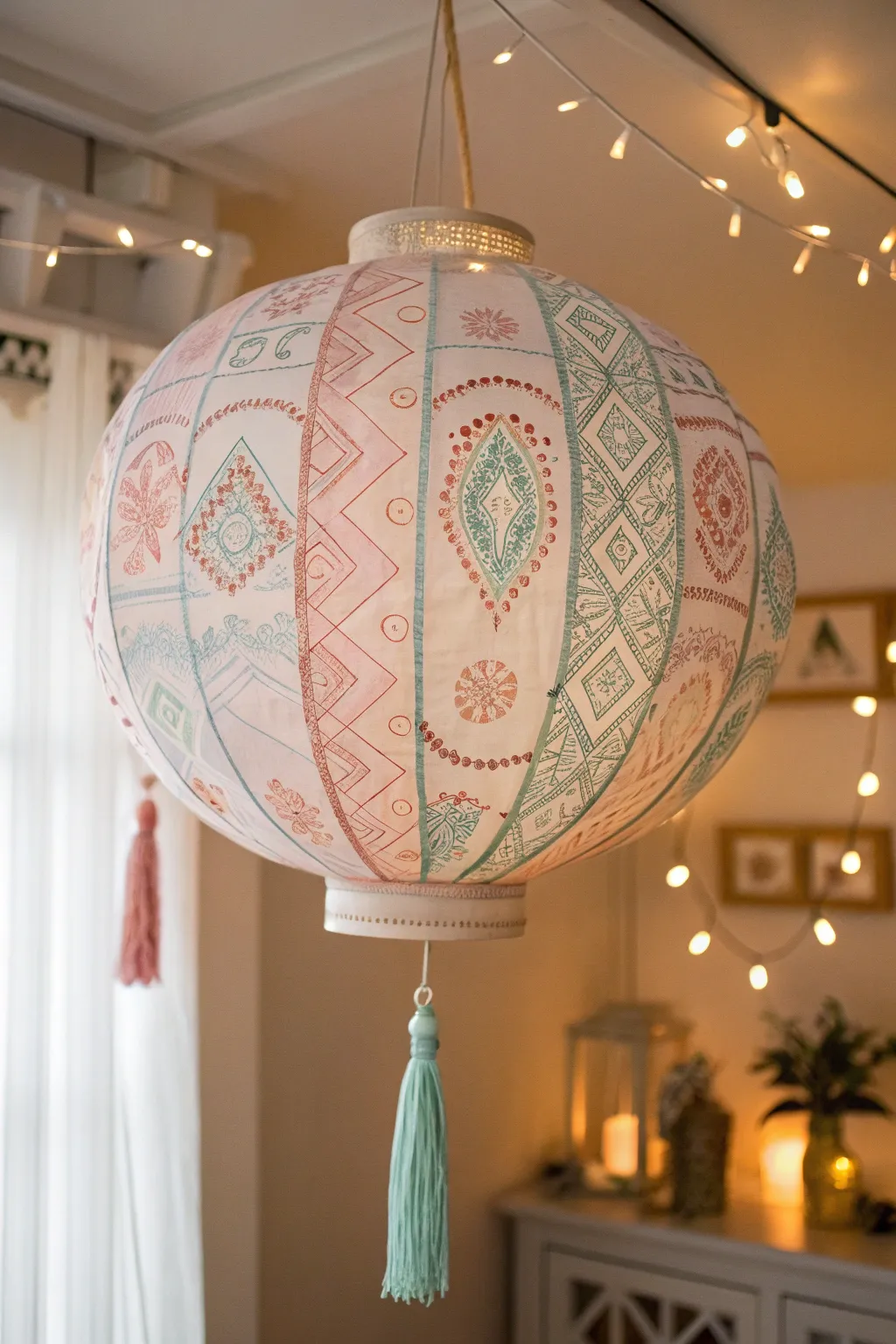 Illuminate your space with the serene glow of handcrafted paper lanterns, a perfect blend of simplicity and artistry.