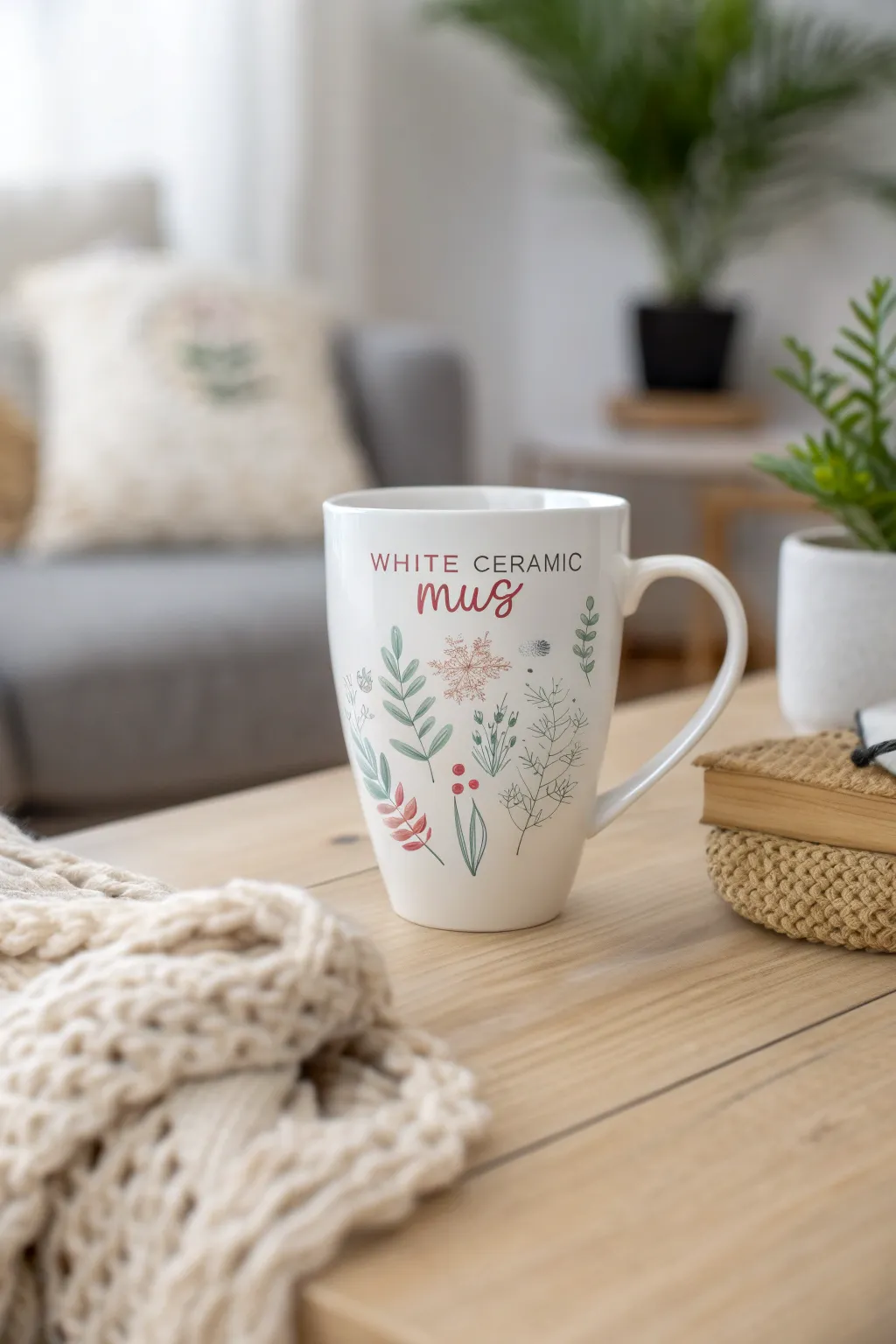 Craft a heartfelt gift with a personalized mug—where simplicity meets elegance.
