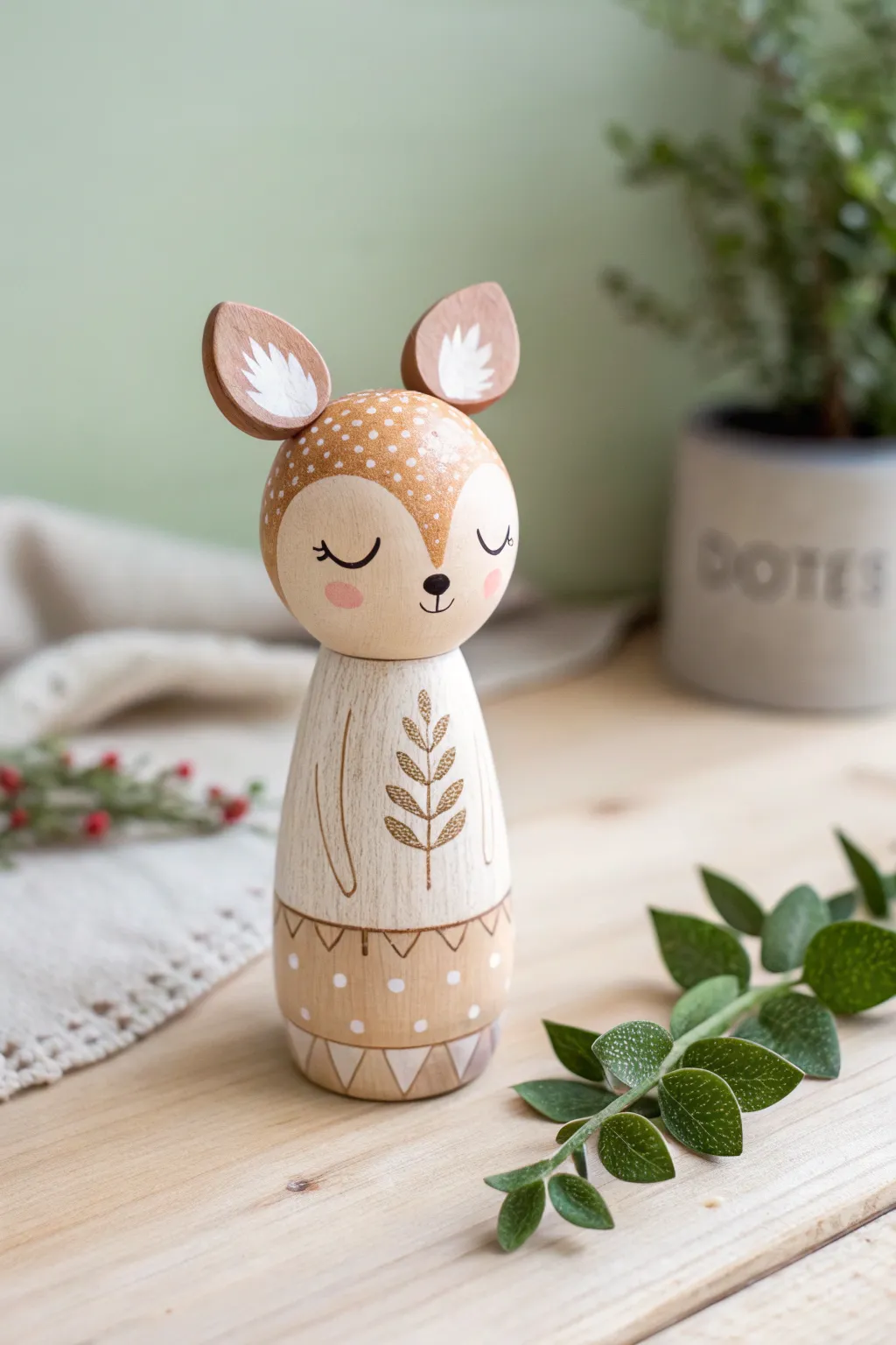 Meet your new handcrafted woodland friend—bringing a touch of nature and whimsy into your home.