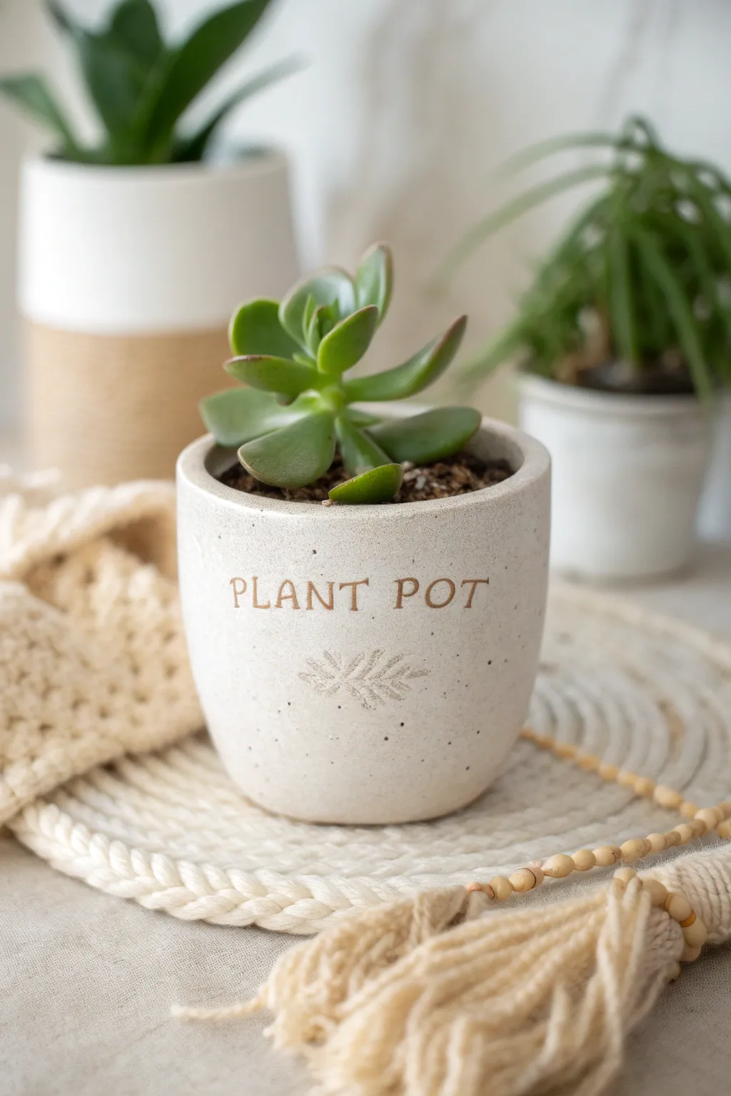 Thoughtful and Green: Personalized Plant Pots for Your Guests 🌿