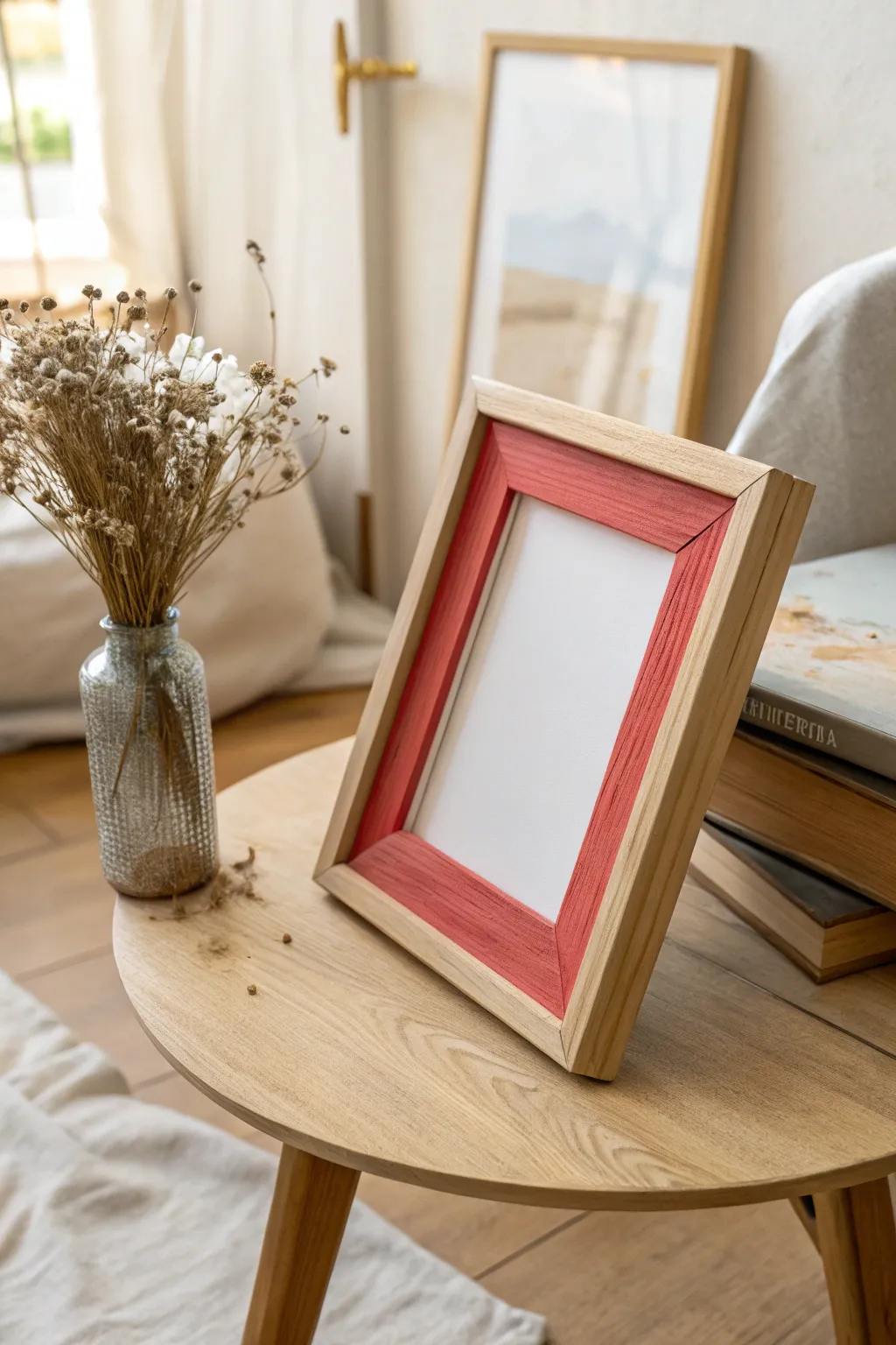 Elevate your decor with a modern paint-dipped frame—where simplicity meets bold elegance.