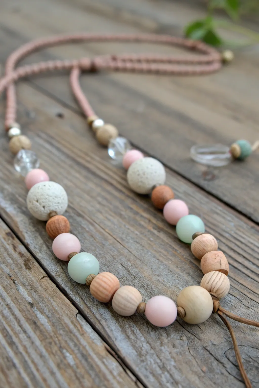 Embrace simplicity with a touch of elegance: Craft your own beaded necklace masterpiece.